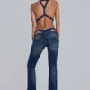 6AM Cut Out Bodysuit i Midnight