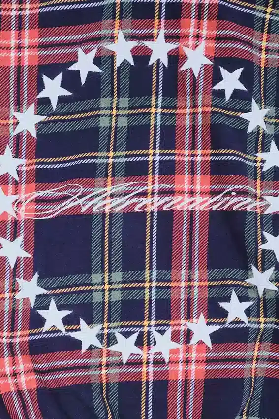 Adrenaline-hoodie med dragkedja och rutmönster