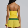 Amerela Airtex minishorts