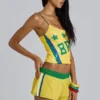 Amerela Airtex minishorts