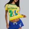 Amerela Airbrush Vintage Baby-T-shirt