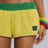 Amerela Airtex minishorts
