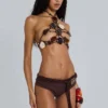 Aplite Stone halterneck-top