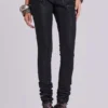 Ardor belagda skinny jeans med låg midja
