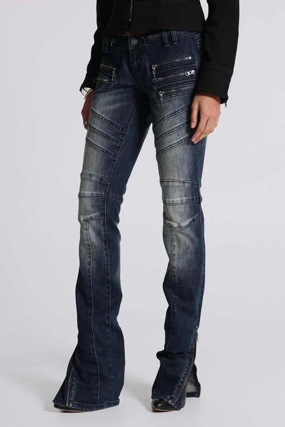 Ardor-jeans med sömmar