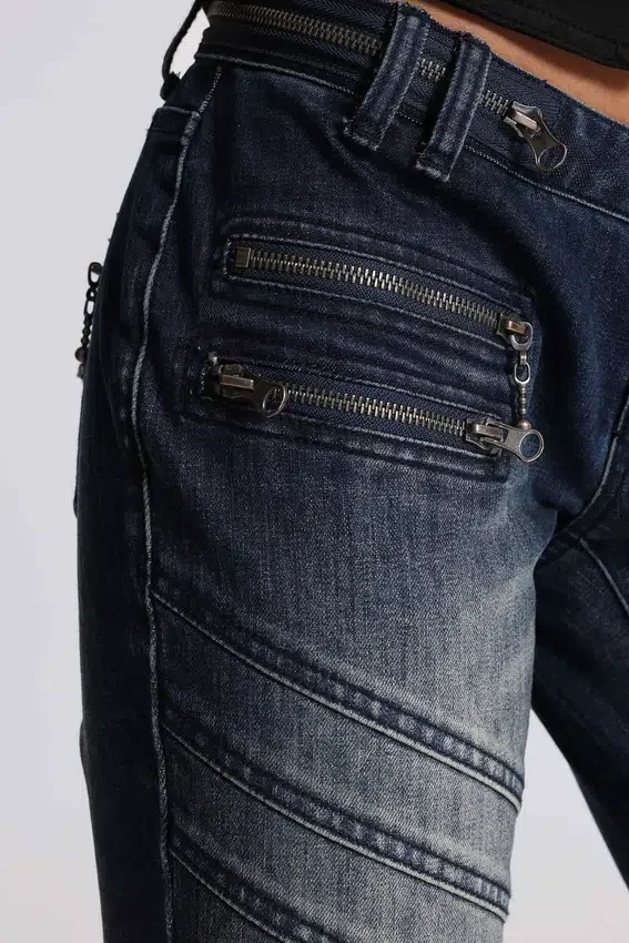 Ardor-jeans med sömmar