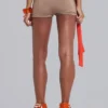Areca handdekorerade minishorts