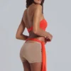 Areca handdekorerade minishorts