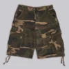 Baggy-shorts i cadet-kamouflage