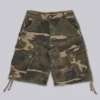 Baggy-shorts i cadet-kamouflage