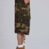 Baggy-shorts i cadet-kamouflage