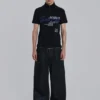 Belagda Colossus Jeans med dragkedja