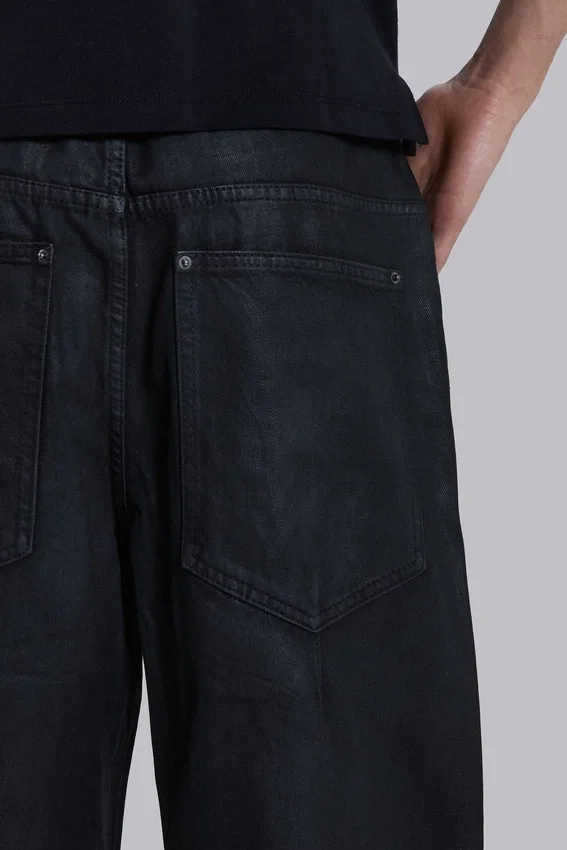 Belagda Colossus Jeans med dragkedja