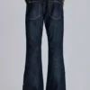 Blå Jude Bootcut-Jeans