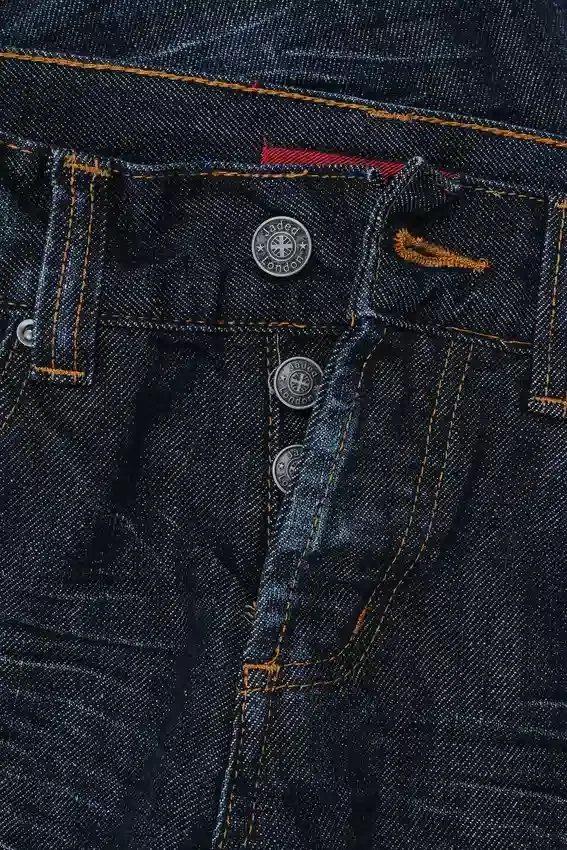 Blå Jude Bootcut-Jeans