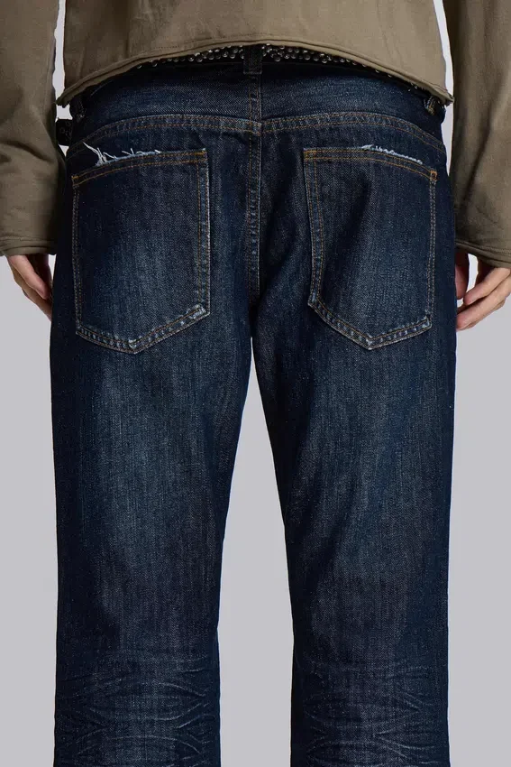 Blå Jude Bootcut-Jeans