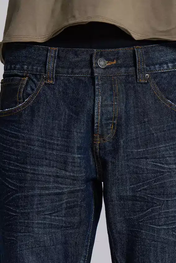 Blå Jude Bootcut-Jeans