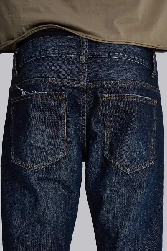 Blå Jude Bootcut-Jeans