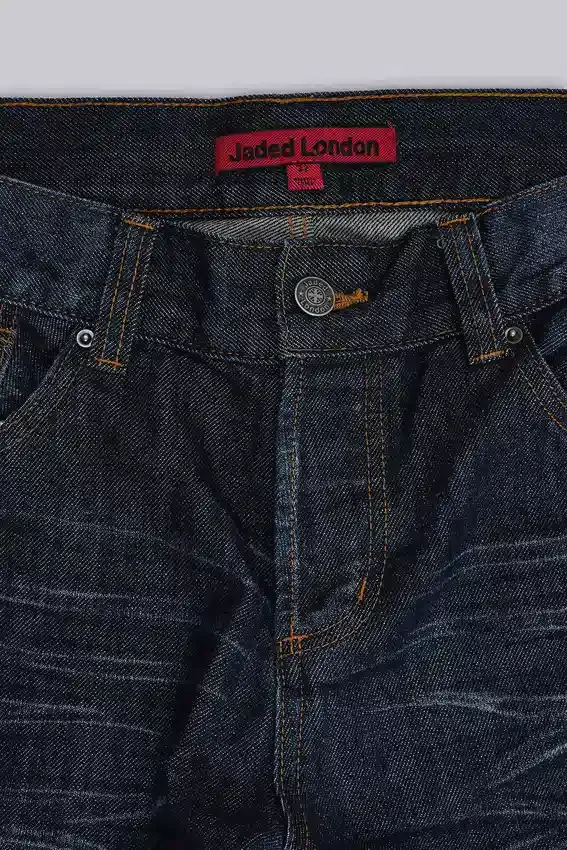 Blå Jude Bootcut-Jeans