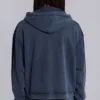 Blå sportig, vid Monster Hoodie