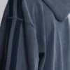 Blå sportig, vid Monster Hoodie
