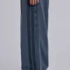 Blå sportiga, baggy Monster Joggers