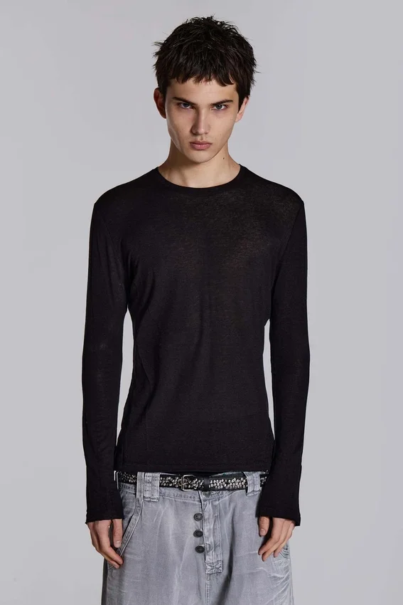 Black Mist långärmad topp