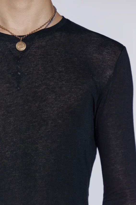 Black Mist långärmad topp