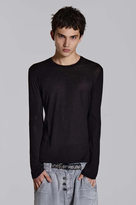 Black Mist långärmad topp
