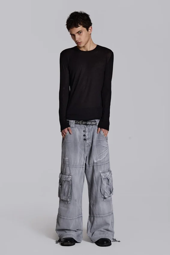 Black Mist långärmad topp