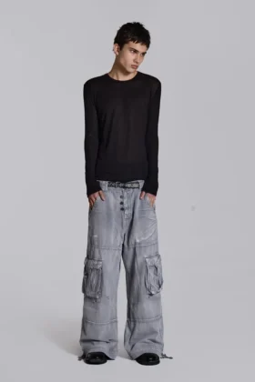 Black Mist långärmad topp