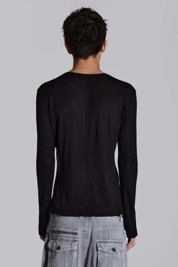 Black Mist långärmad topp