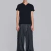 Black Ollie Pinstripe XL Colossus Jeans