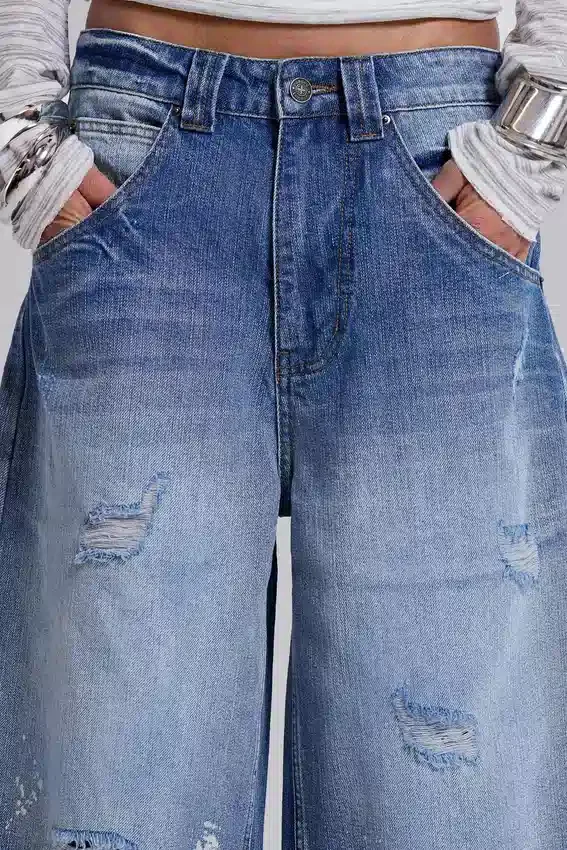 Bleached Colossus Jorts