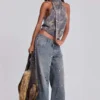 Bolted Studded Colossus Jeans