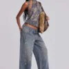 Bolted Studded Colossus Jeans