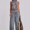 Bolted Studded Colossus Jeans