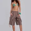 Bruna rutiga Cadet shorts