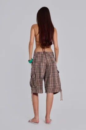 Bruna rutiga Cadet shorts