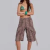 Bruna rutiga Cadet shorts