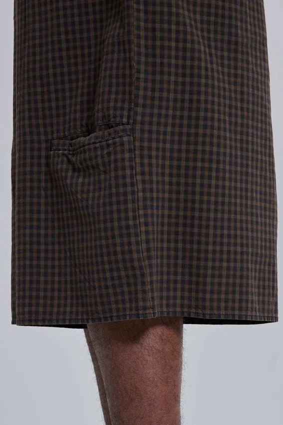 Bruna rutiga XL Goliath Shorts