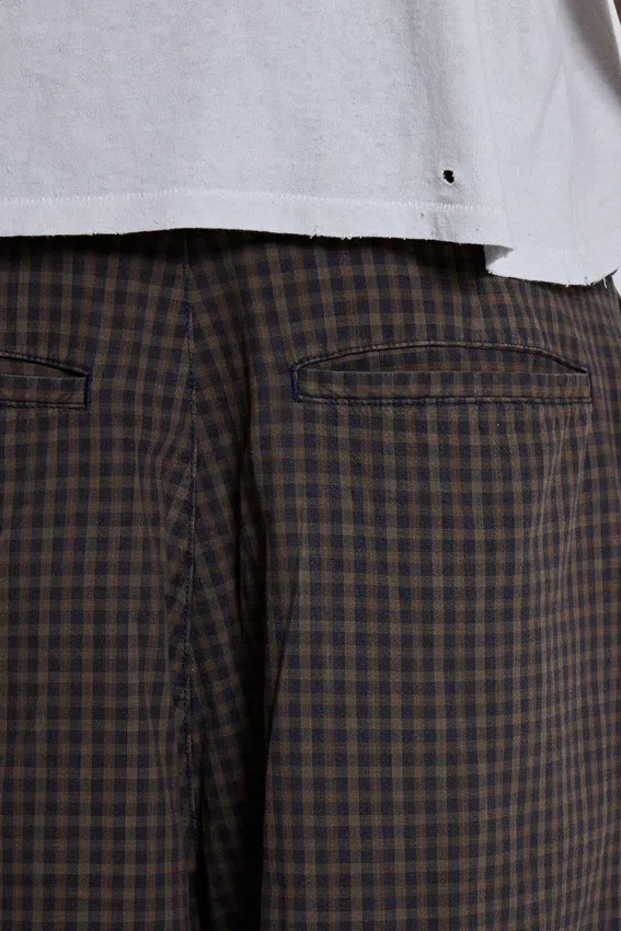 Bruna rutiga XL Goliath Shorts
