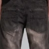 Bruna, veckade Drift-Jeans med bootcut-passform