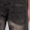 Bruna, veckade Drift-Jeans med bootcut-passform
