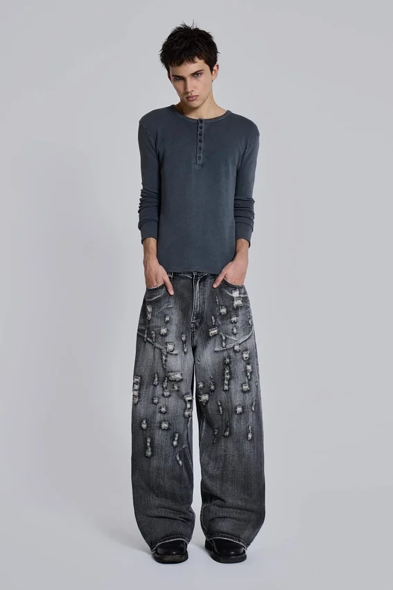 Bullet Hole XL Colossus Jeans