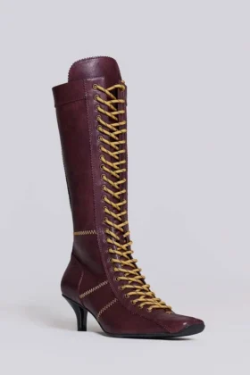 Burgundy Brooke boxningskängor