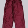 Burgundy Metallic Vapor joggingbyxor