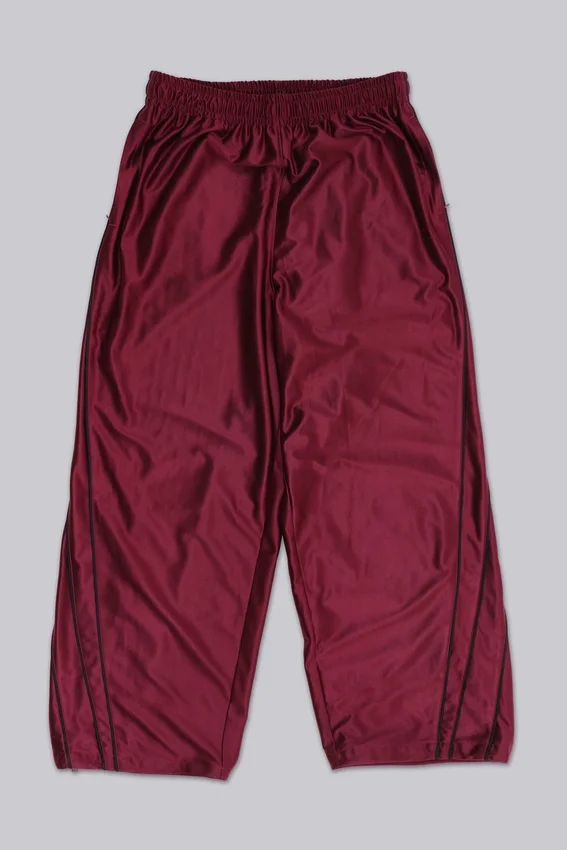 Burgundy Metallic Vapor joggingbyxor