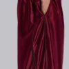 Burgundy Metallic Vapor joggingbyxor
