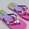 Button Ombre-flipflops